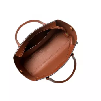 MICHAEL KORS Jet Set Travel Saffiano Leather Tote Bag Set - Luggage - Moteriška 35R3GCFT3TLUG (33x28x12cm)
