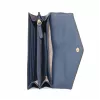 Michael Kors Jet Set Travel Saffiano Leather Wristlet Wallet Navy su aukso spalvos detalėmis