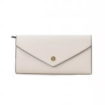 Michael Kors Jet Set Travel Saffiano Leather Wristlet Wallet, Luggage, Gold-Tone
