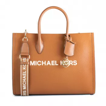 Michael Kors Jet Set Travel Tote Bag 35R5G7ZT2LLUG Luggage Saffiano Leather Women's