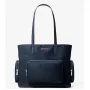 Michael Kors Jet Set Travel Tote Bag Navy Saffiano Leather 35T5S5FT9CNAV