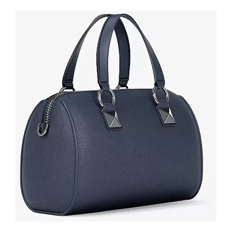 Michael Kors Jet Set Travel moteriškas kryžminis krepšys iš safiano odos, tamsiai mėlynas, 19x13x9 cm