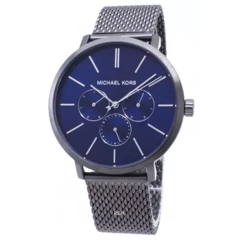 Michael Kors Lexington vyrų laikrodis MK8678 42 mm nerūdijantis plienas mėlynas ciferblatas