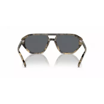 Michael Kors Vyriški Akiniai Nuo Saulės MK2219U394287 - Juodas Acetato Rėmelis, Pilki Polikarbonato Lęšiai, 57mm