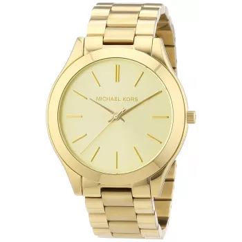 Michael Kors MK3179 Moteriškas laikrodis su rožinio aukso spalvos nerūdijančio plieno apyranke, 39 mm