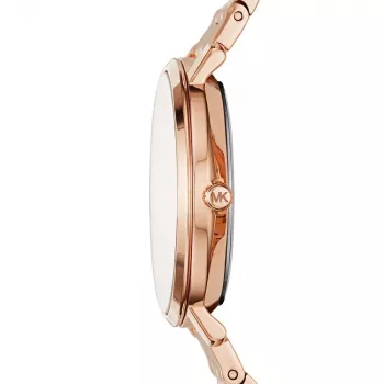 Michael Kors MK3501 Moteriškas laikrodis iš rožinio aukso spalvos nerūdijančio plieno 38 mm