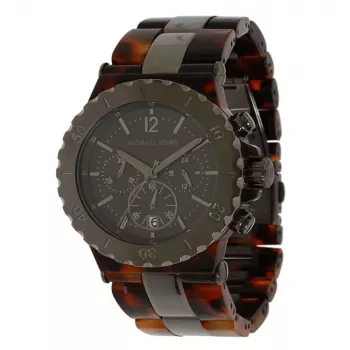 Michael Kors MK5501 Vyriškas Chronografo Laikrodis, 43mm, Rožinio Aukso Spalvos Nerūdijantis Plienas