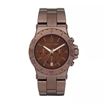 Michael Kors MK5519 Moteriškas Rožinio Aukso Nerūdijančio Plieno Chronografinis Laikrodis 43mm