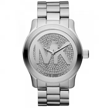 Michael Kors MK5544 Moteriškas Chronografo Kvarco Laikrodis 45mm Rožinio Aukso Spalvos Nerūdijantis Plienas