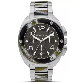 Michael Kors MK5595 Vyriškas laikrodis 44mm Nerūdijantis Plienas Chronografas Rožinis Auksas