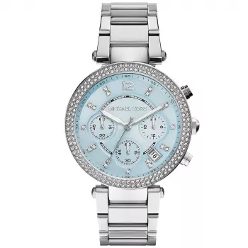 Michael Kors MK6104 Moteriškas Rožinio Aukso Spalvos Nerūdijančio Plieno Chronografinis Laikrodis 39mm