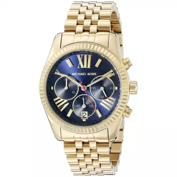 Michael Kors Parker Women's Rose Gold-Tone Stainless Steel Chronograph Watch MK6206