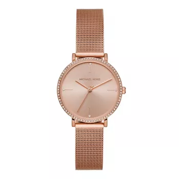 Moterinis laikrodis Michael Kors Pyper MK7122 32mm rožinio aukso spalvos nerūdijantis plienas
