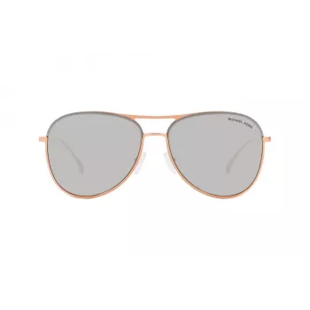 Michael Kors Unisex Akiniai Nuo Saulės MK1089 Skaidrus Pilkas Acetato Rėmelis Pilki Gradientiniai Lęšiai 59mm