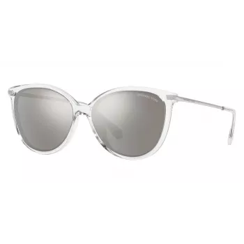 Michael Kors Vivian moteriški akiniai nuo saulės MK2184U30156G juodas rėmelis pilki gradientiniai lęšiai 58mm