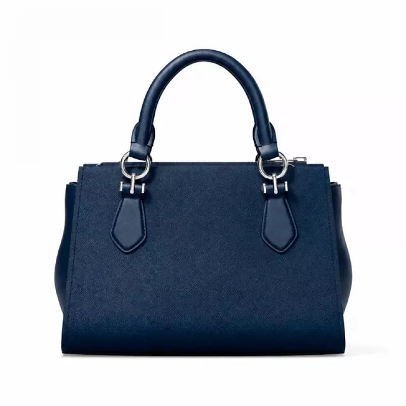 Michael Kors moteriškas Amelia satchel krepšys Navy 35R6S6AM1LNAV (23x16x11 cm)