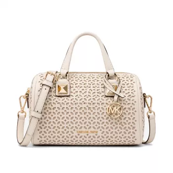 Michael Kors Moteriškas Kryžminis Krepšys 35S6GGYC1YLTC - Rudas/Acorn Signature Coated Canvas