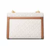 MICHAEL KORS Gwen Crossbody Rankinė 35S5GWHL8BVAN Vanilla, 24x18x8 cm
