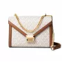 MICHAEL KORS Gwen Crossbody Rankinė 35S5GWHL8BVAN Vanilla, 24x18x8 cm