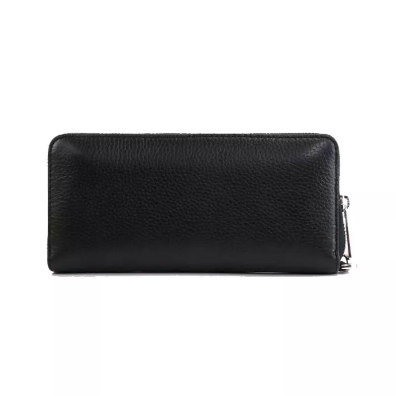 Michael Kors Moteriška piniginė Continental Wallet iš Saffiano odos, juoda 35F7STVE7LBLK