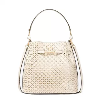 MICHAEL KORS Moteriškas kryžminis krepšys „Jet Set Travel“ 35S6G2ZC1YLTC, Brown/Acorn, 22x19x10 cm