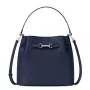 MICHAEL KORS Women's Jet Set Travel Saffiano Leather Crossbody Bag 35R6S2ZS6TNAV, Navy