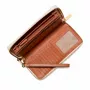 Michael Kors Moterų Jet Set Travel Trifold Piniginė, Signature Coated Canvas, Aukso Spalvos Metalinės Detailės - 35F8GTVT3BVNL