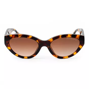 Michael Kors Moteriški MK-2253U Cat Eye Akiniai Nuo Saulės Juodi Pilkai Gradientiniai 53mm