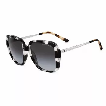 Michael Kors moteriški akiniai nuo saulės MK2206SNOWLEO Snow Leopard Acetate Grey Gradient 55mm