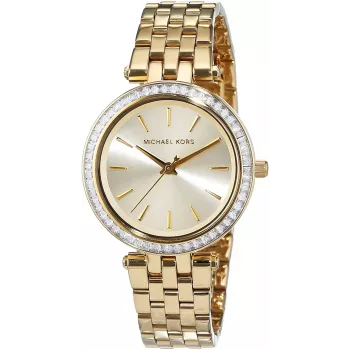 Michael Kors Women's MK3365 Rose Gold-Tone Stainless Steel Watch 34mm