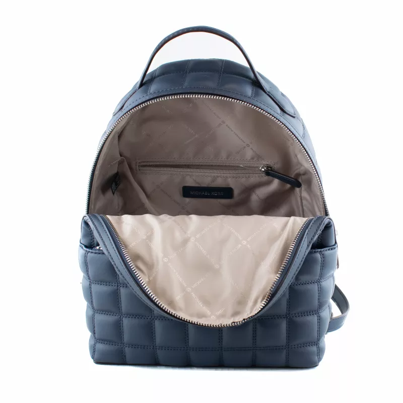 Michael Kors Women's Rhea Backpack Navy Saffiano Leather 35R5S6HB6VNAV