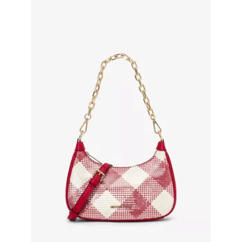 Michael Kors Moteriškas Crossbody Krepšys 35T4G4CU6IBRI Rudas Acorn Coated Canvas