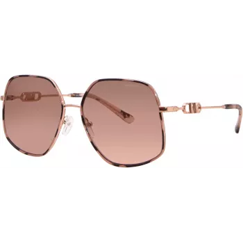 Michael Kors Moteriški Akiniai Nuo Saulės MK1127J110813 – Vėžlio Kiauto Acetato Rėmelis, Rudi Gradientiniai Lęšiai, 59 mm