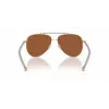 Moteriški Michael Kors akiniai nuo saulės MK1146-101473 tamsaus vėžlio kiauto spalvos acetato rėmeliu, rudais gradientiniais lęšiais 53/13/140 mm