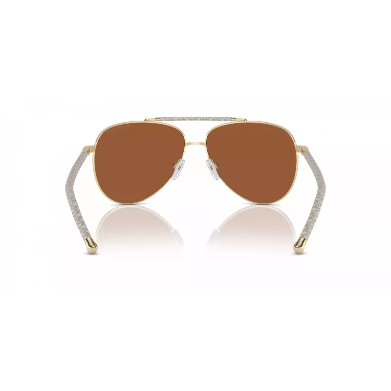 Moteriški Michael Kors akiniai nuo saulės MK1146-101473 tamsaus vėžlio kiauto spalvos acetato rėmeliu, rudais gradientiniais lęšiais 53/13/140 mm