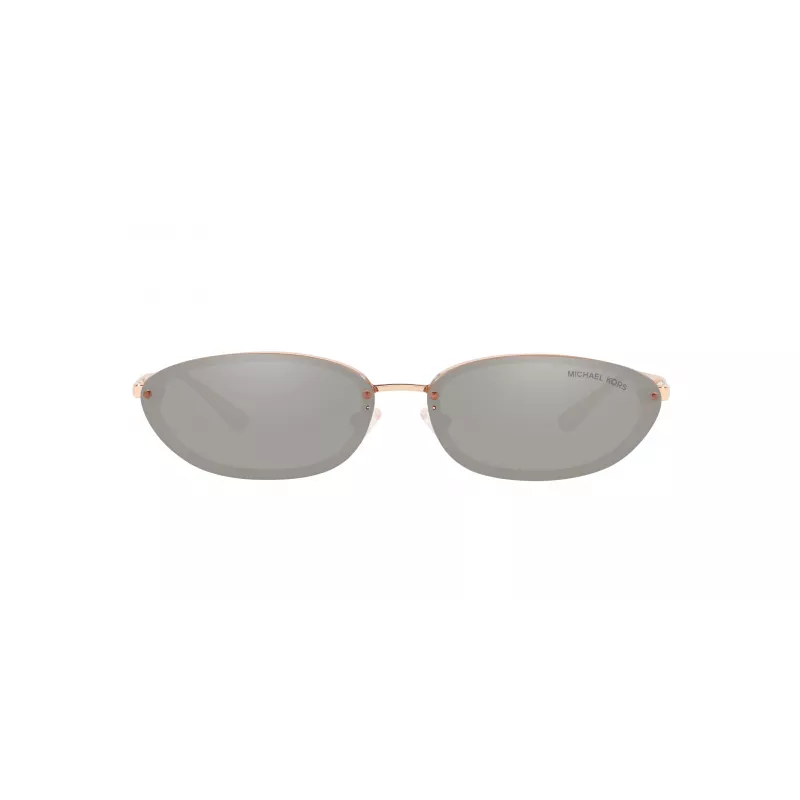 Moterų akiniai nuo saulės Michael Kors MK2104-32466G tamsaus vėžlio rėmeliu, tamsiai pilkais gradientiniais lęšiais 62mm
