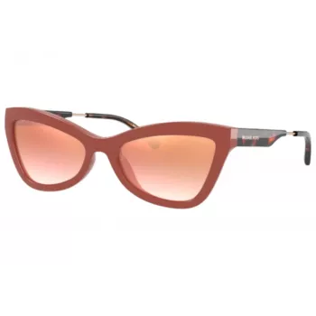 Michael Kors Moteriški Akiniai Nuo Saulės MK2132U39116F Tamsaus Vėžlio Spalvos Acetatas Rudi Gradientiniai Lęšiai 55mm