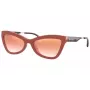 Michael Kors Moteriški Akiniai Nuo Saulės MK2132U39116F Tamsaus Vėžlio Spalvos Acetatas Rudi Gradientiniai Lęšiai 55mm