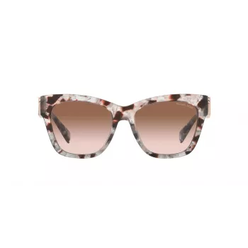 Michael Kors moteriški akiniai nuo saulės MK2182U334513 Brown Havana Square Butterfly