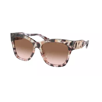 Michael Kors moteriški akiniai nuo saulės MK2182U334513 Brown Havana Square Butterfly