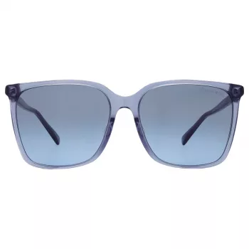 Michael Kors moteriški akiniai nuo saulės MK2197F39568F tamsiai vėžlio rudos spalvos gradientas 58mm