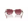 Michael Kors Moteriški Akiniai Nuo Saulės MK2199-39468H Tamsaus Vėžlio Kiauto Spalvos Acetato Rėmeliu Rudi Gradientiniai Lęšiai 55mm