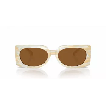 Michael Kors moteriški akiniai nuo saulės MK2215-400173 juodi pilkas gradientas 56mm