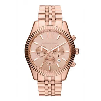 Michael Kors MK8319 Vyrų Kvarcinis Chronografas 45mm Nerūdijančio Plieno Mėlynas Ciferblatas
