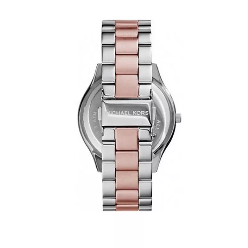 Michael Kors MK3204B moteriškas kvarcinis laikrodis, 34 mm, sidabrinis / baltas ciferblatas