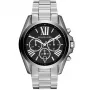 Michael Kors MK5705 vyrų kvarcinis laikrodis, 42 mm, sidabrinis / juodas ciferblatas
