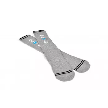 Micro Grey Socks - 3 poros, nematomos kojinės iki kulkšnies, unisex