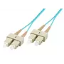 MicroConnect FIB222010 10 m SC/UPC į SC/UPC OM2 dvipusis daugiamodis šviesolaidžio jungiamasis laidas, LSZH, mėlynas