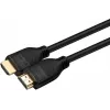 MicroConnect HDMI High Speed laidas su Ethernet, 3m CCS, auksuoti jungtys, juodas, 4K Ultra HD, 3D, ARC, HDCP