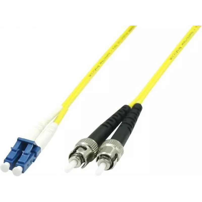 MicroConnect LC/PC į ST/PC 10m 9/125 vienmodis dvigubas šviesolaidžio kabelis